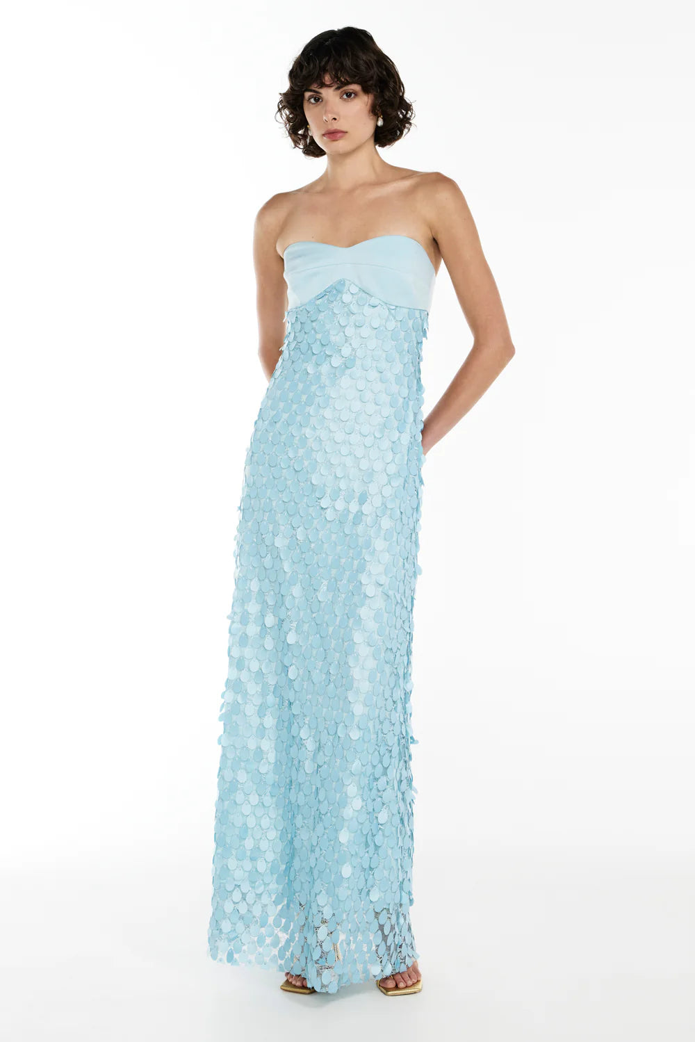 Supreme extreme balconette dress aqua spritz