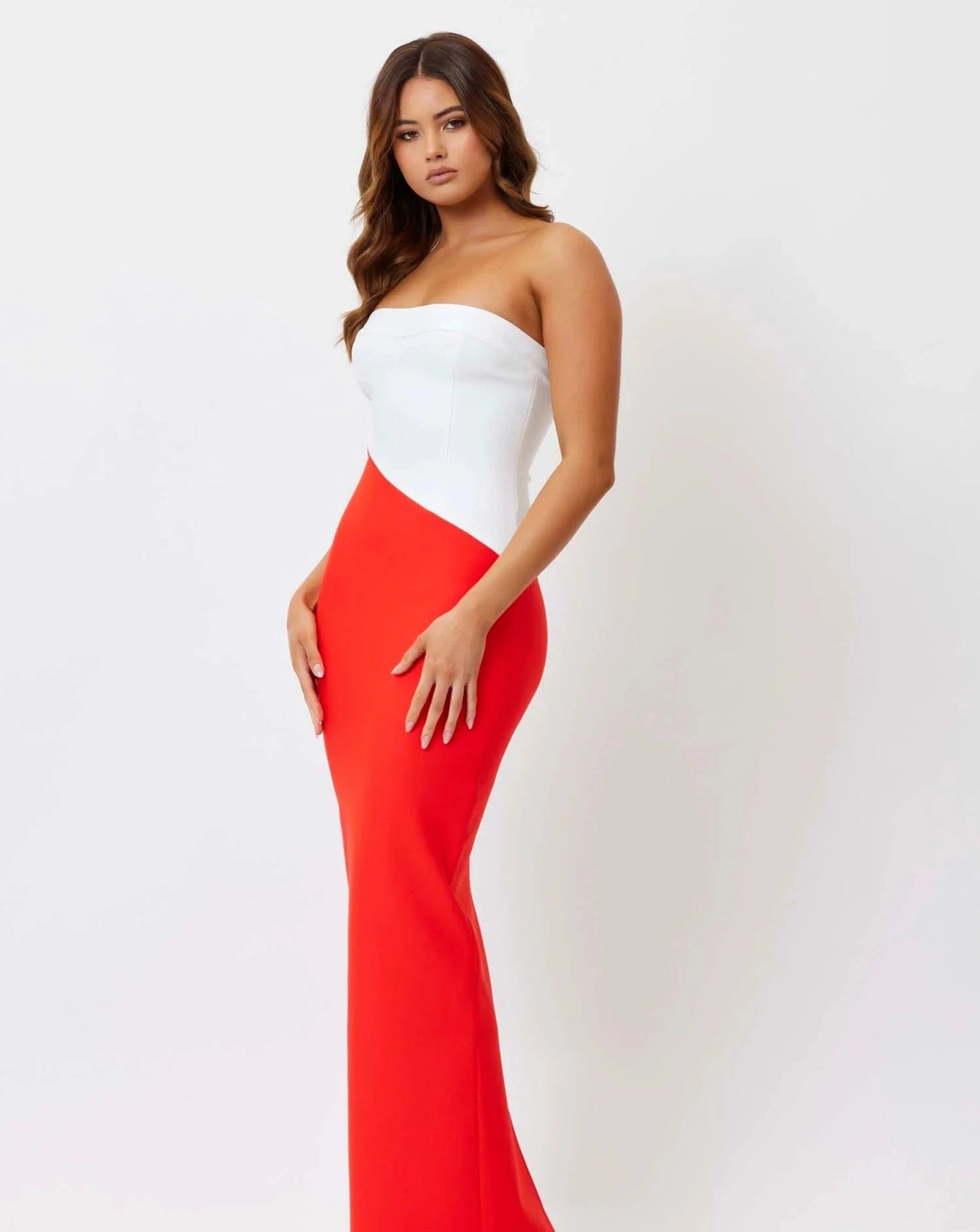 Lucy dress red