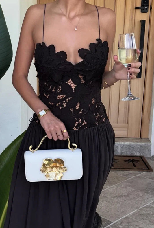 Stephanie Maxi Dress Black