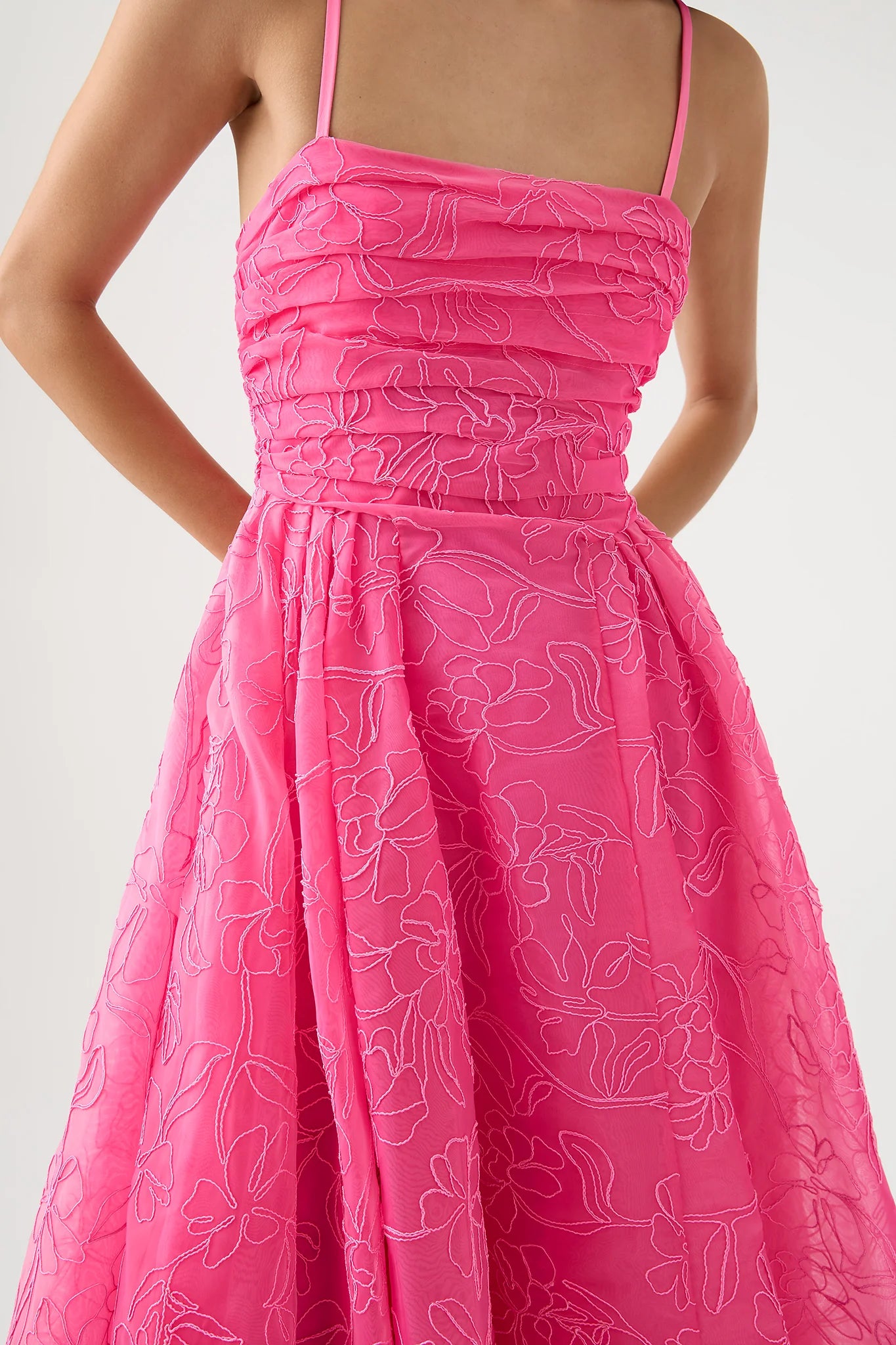 Evangeline Cornelli maxi protea pink