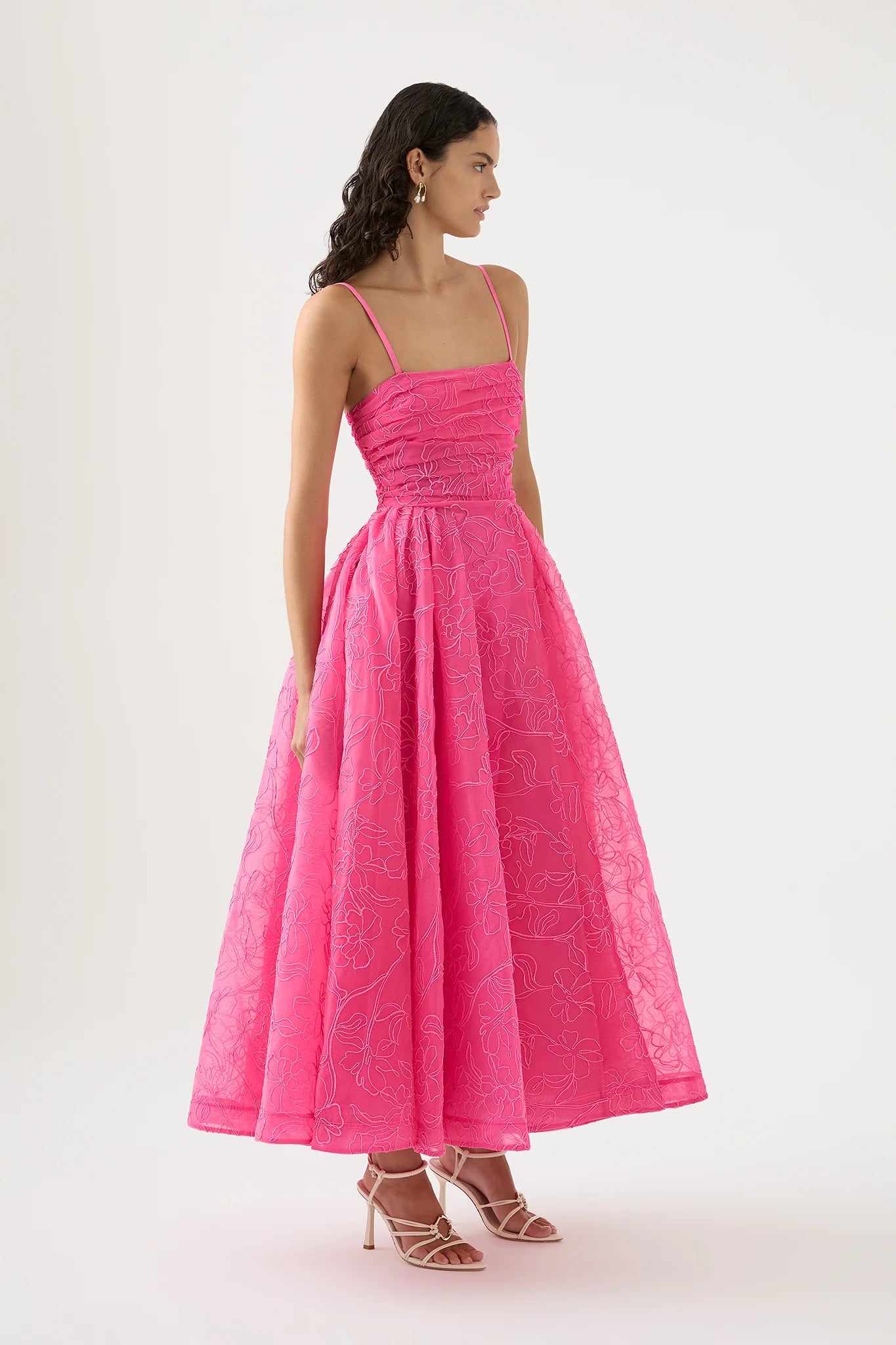 Evangeline Cornelli maxi protea pink