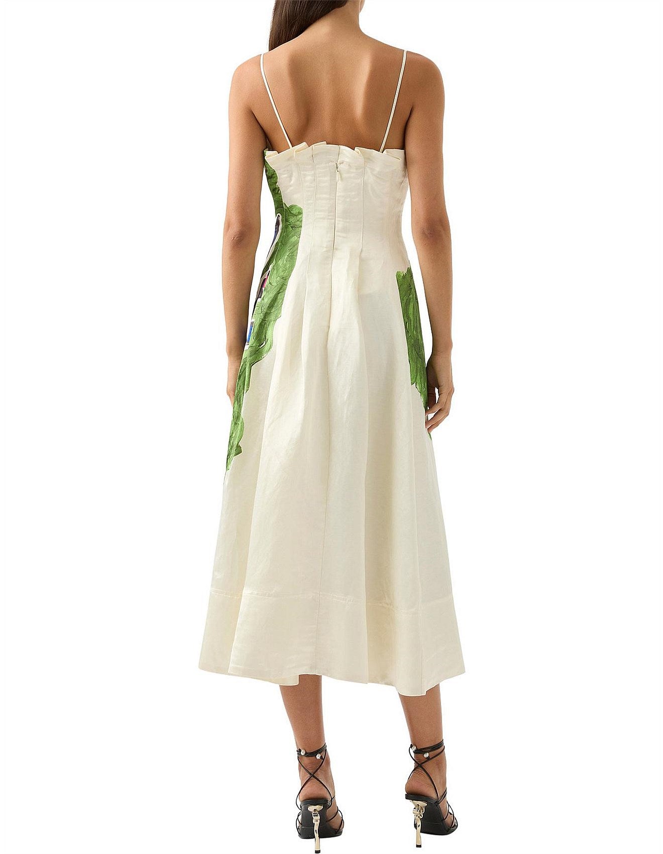 Paradiso Cinched midi dress