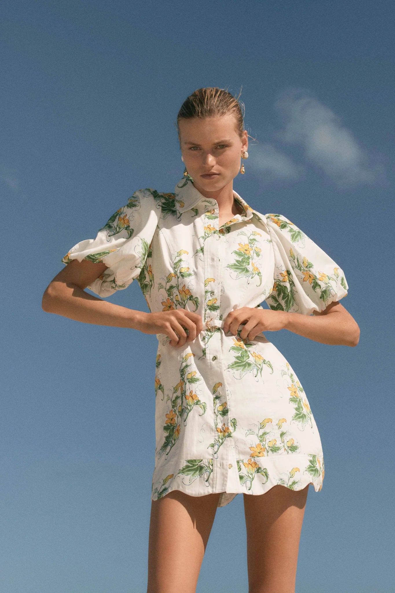 Demi mini dress secret garden