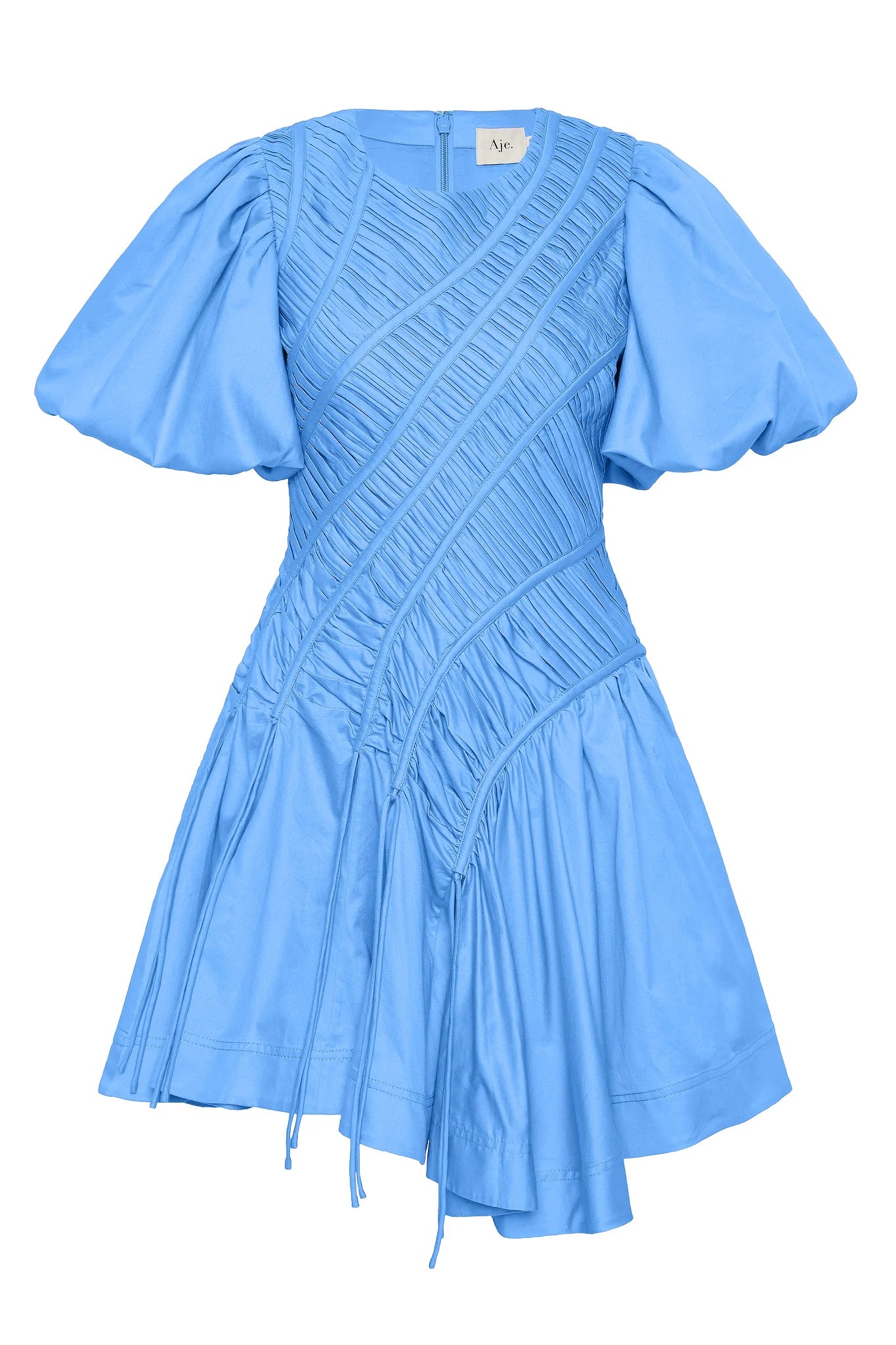 Wisteria Mini Dress Mist Blue