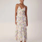 Poppy ruffle gown lilac colvin floral