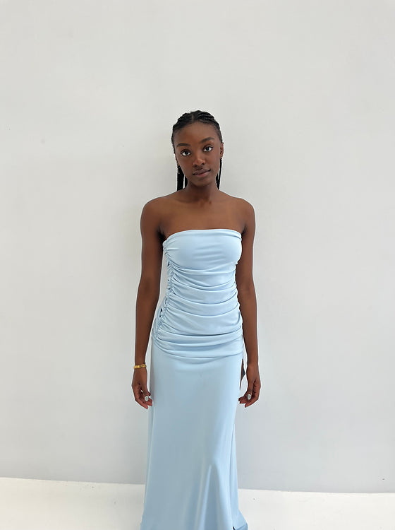 Remi dress ice blue