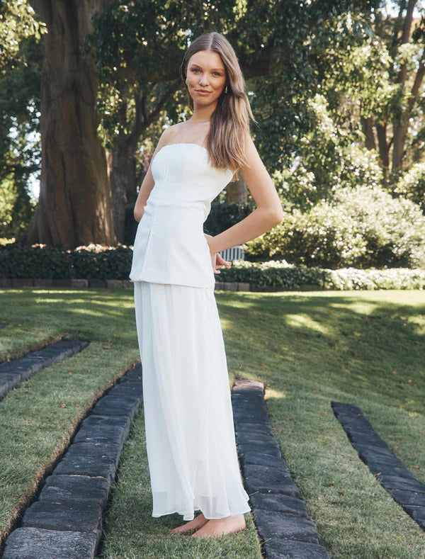 Alexis sheer midi dress