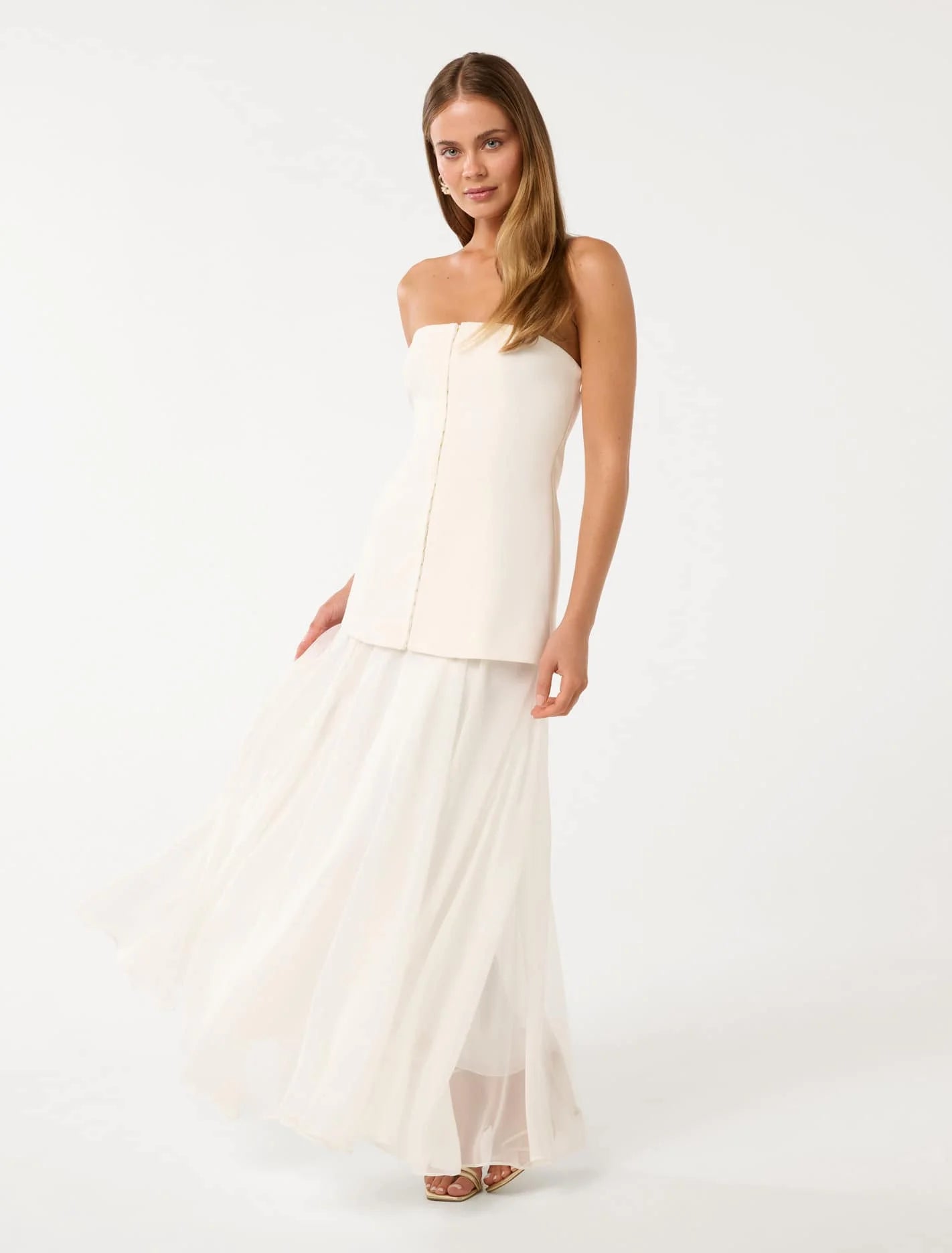 Alexis sheer midi dress