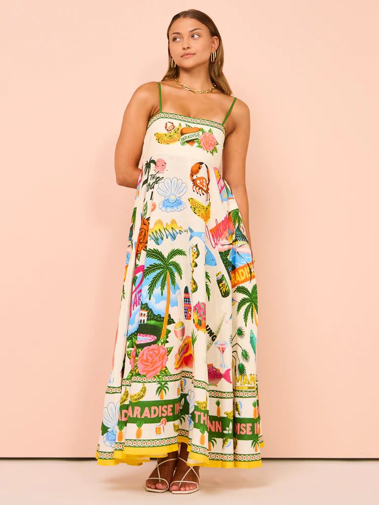 Paradiso sundress in multi