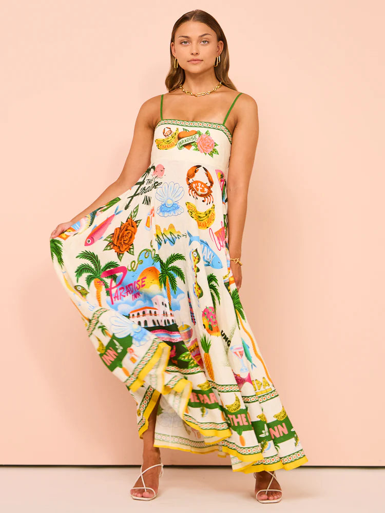 Paradiso sundress in multi
