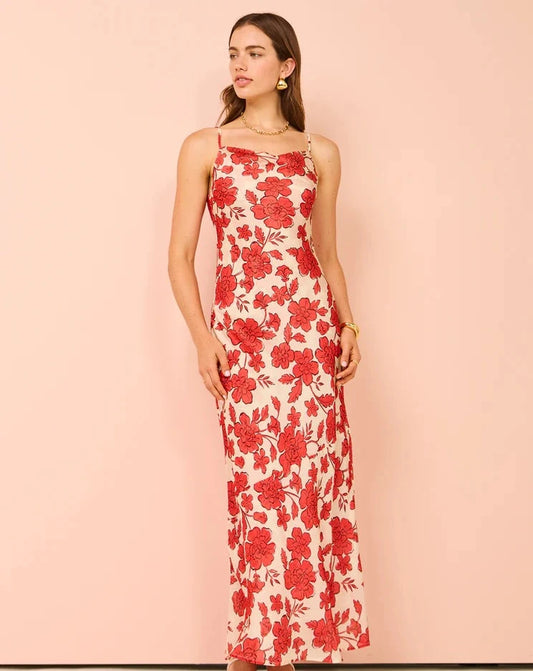 Florencia dress in wild flower