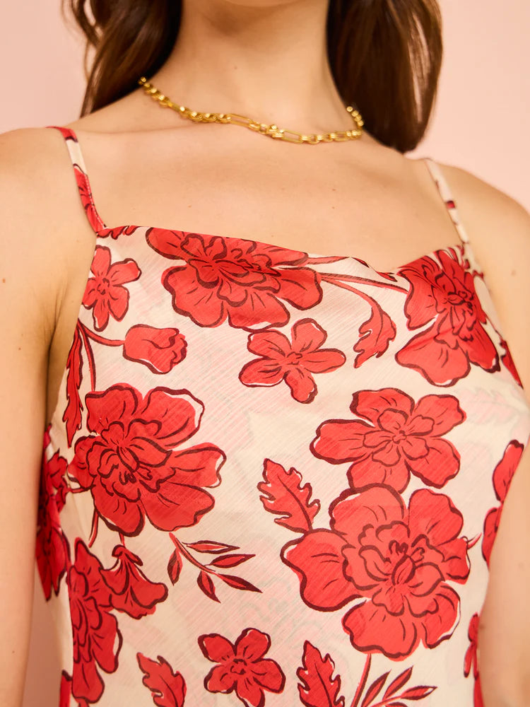 Florencia dress in wild flower