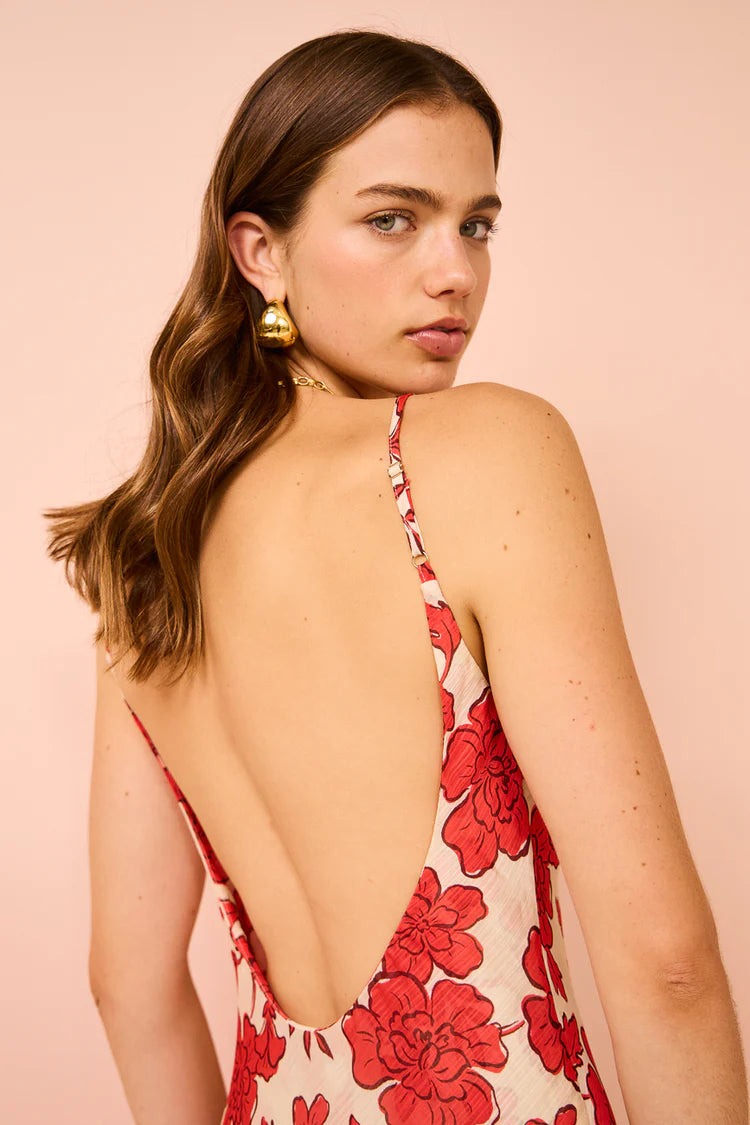 Florencia dress in wild flower
