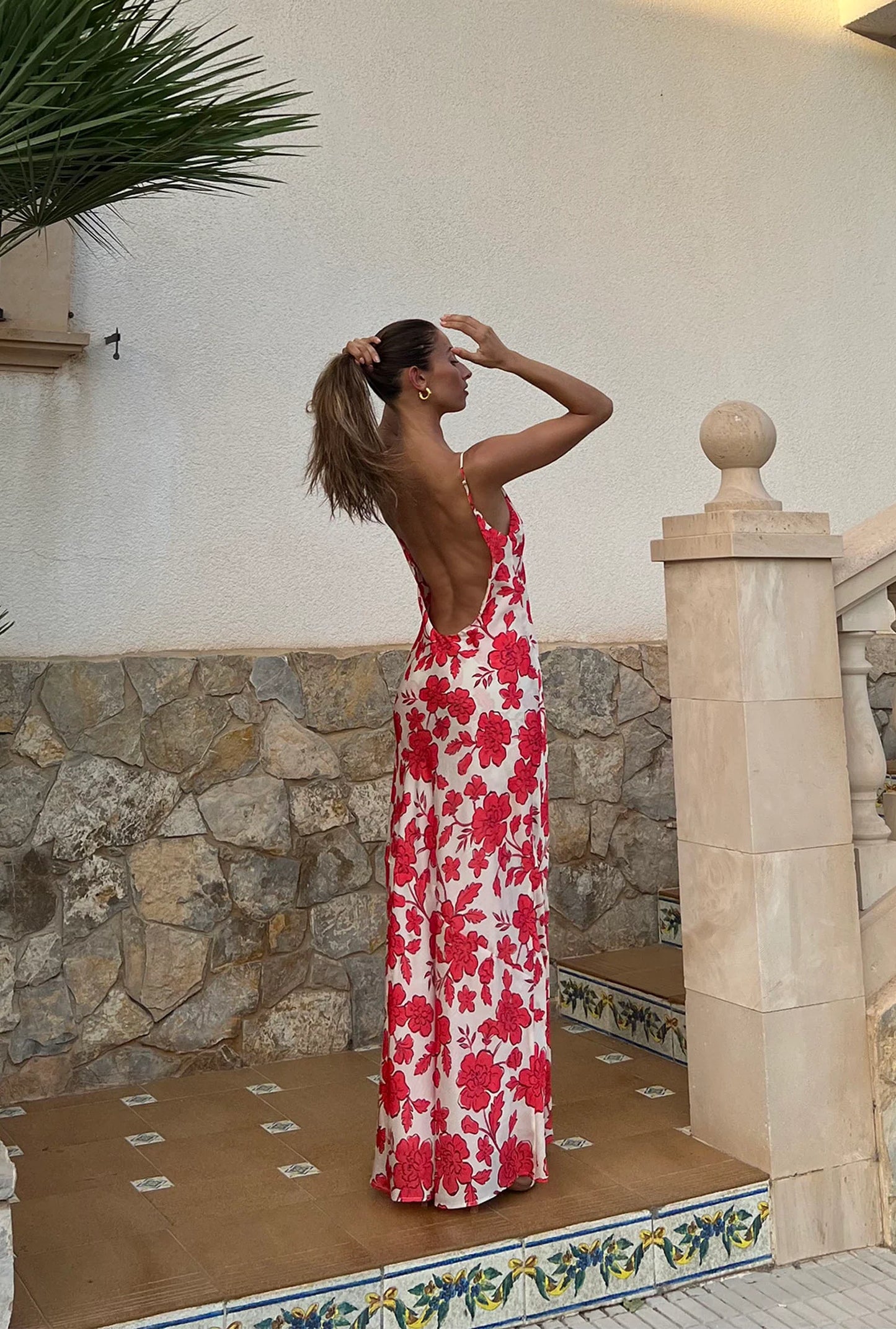 Florencia dress in wild flower