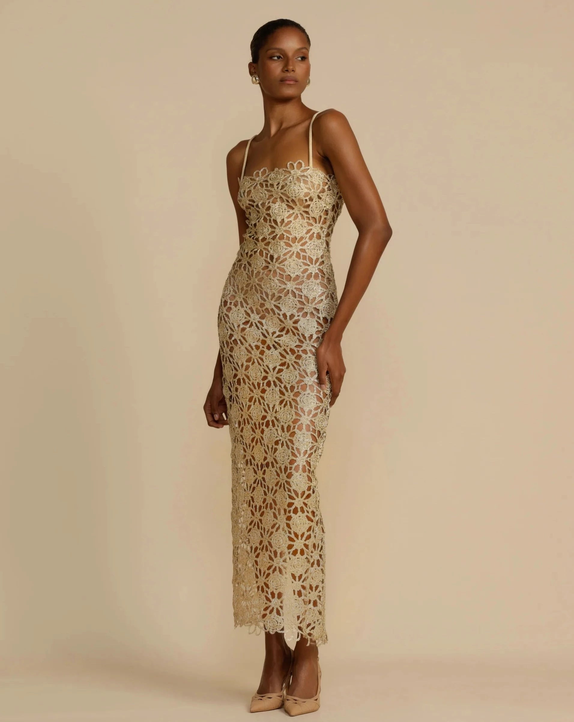 kendra embroidered dress Wrangler x Kendra Scott Embroidered Dress Ecru Cream Size M