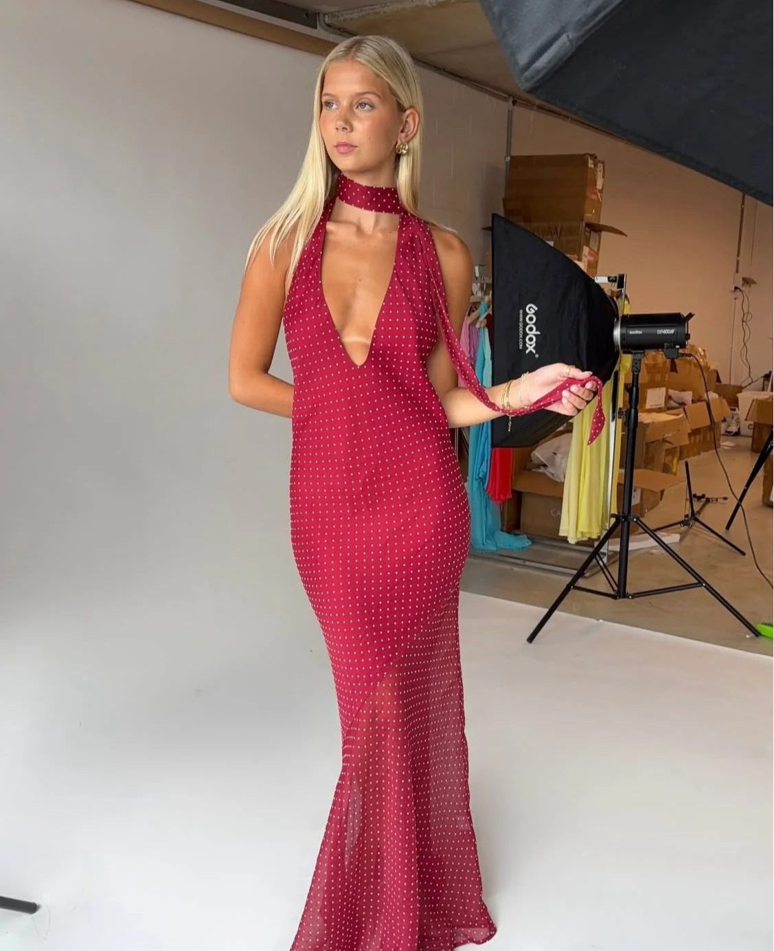 Jasmine maxi wine