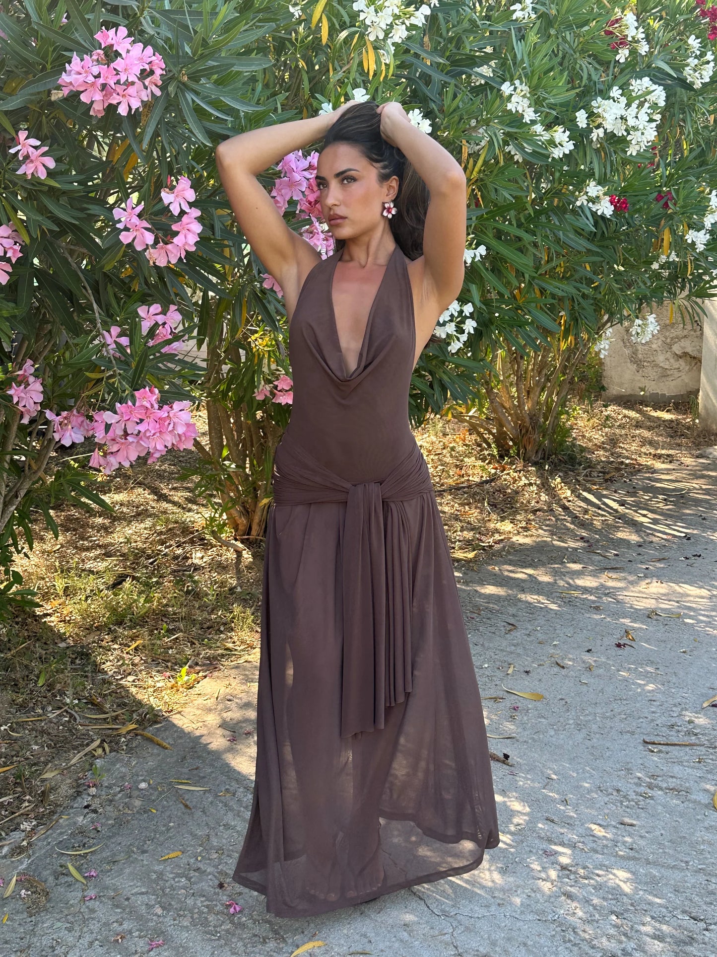 Yōsei Dress In Brown
