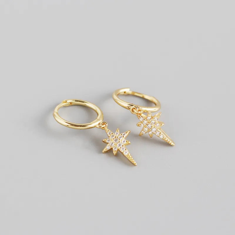 LUNA | Sofia Hoops - Yellow Gold