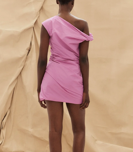 Remmy mini dress barbie pink