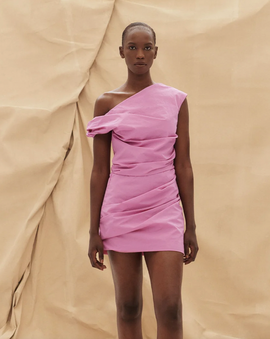 Remmy mini dress barbie pink