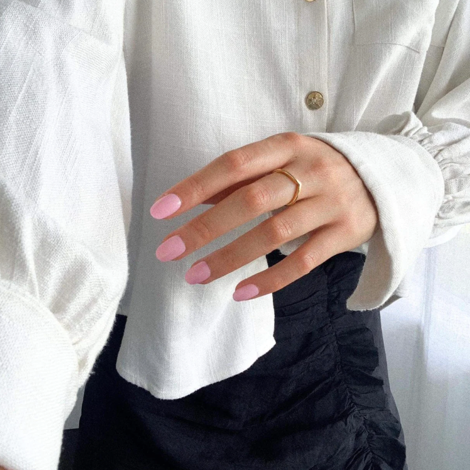 Pink Oval