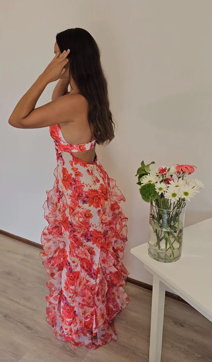 Iris maxi Red