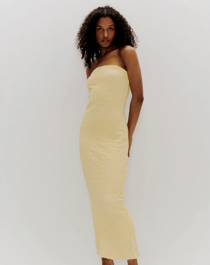 Petra dress butter