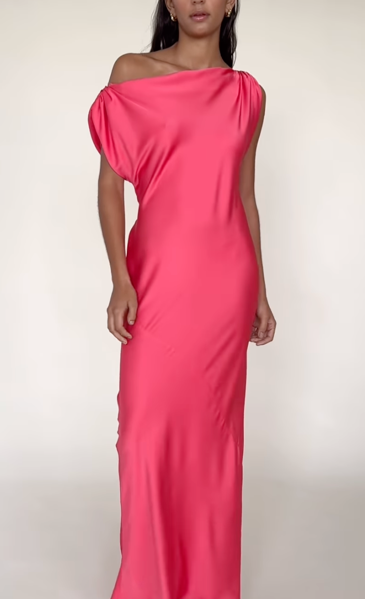 Tilt dress Raspberry