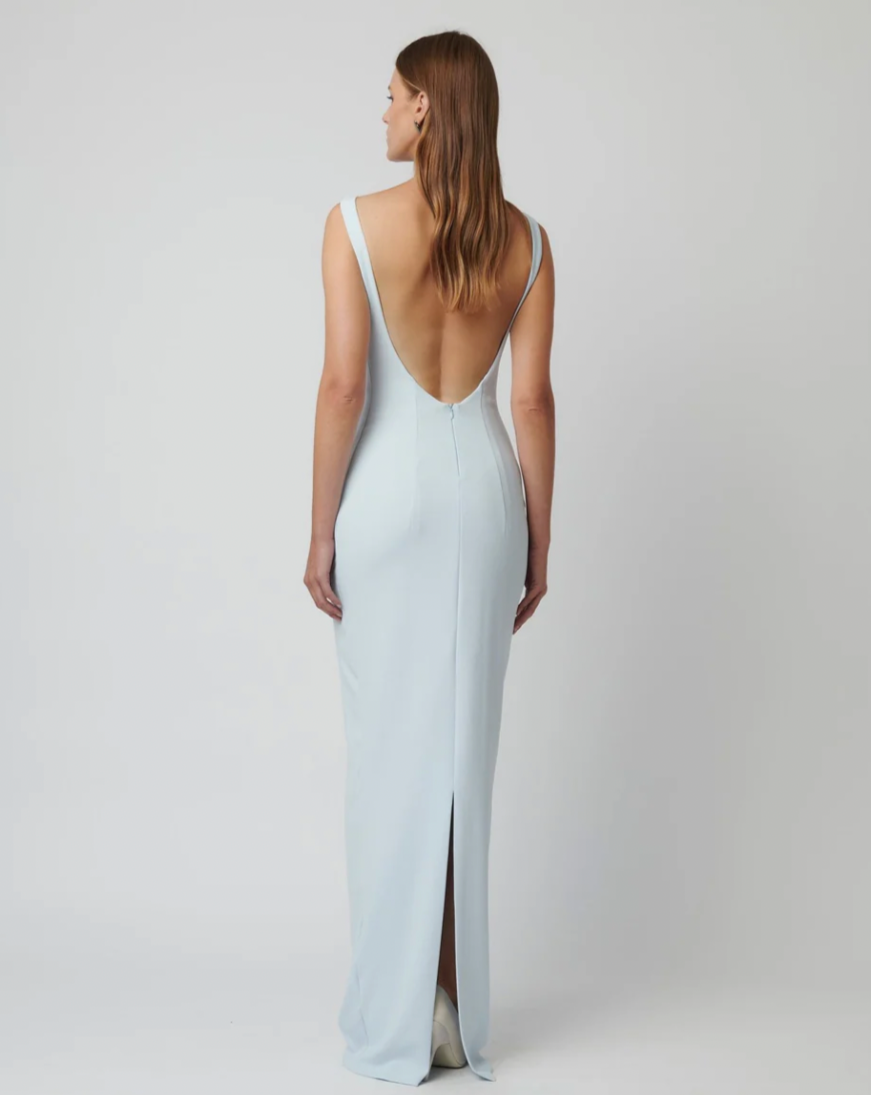 Verona gown ice blue