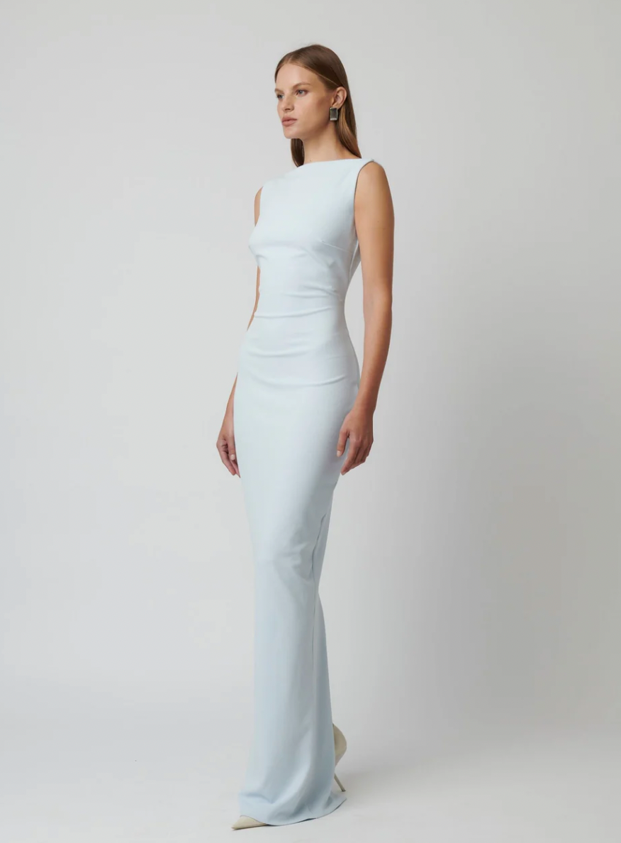 Verona gown ice blue