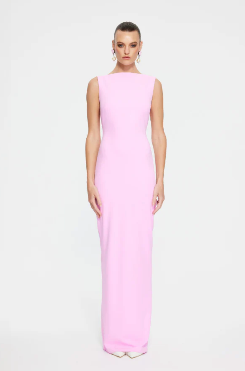 Verona gown taffy pink