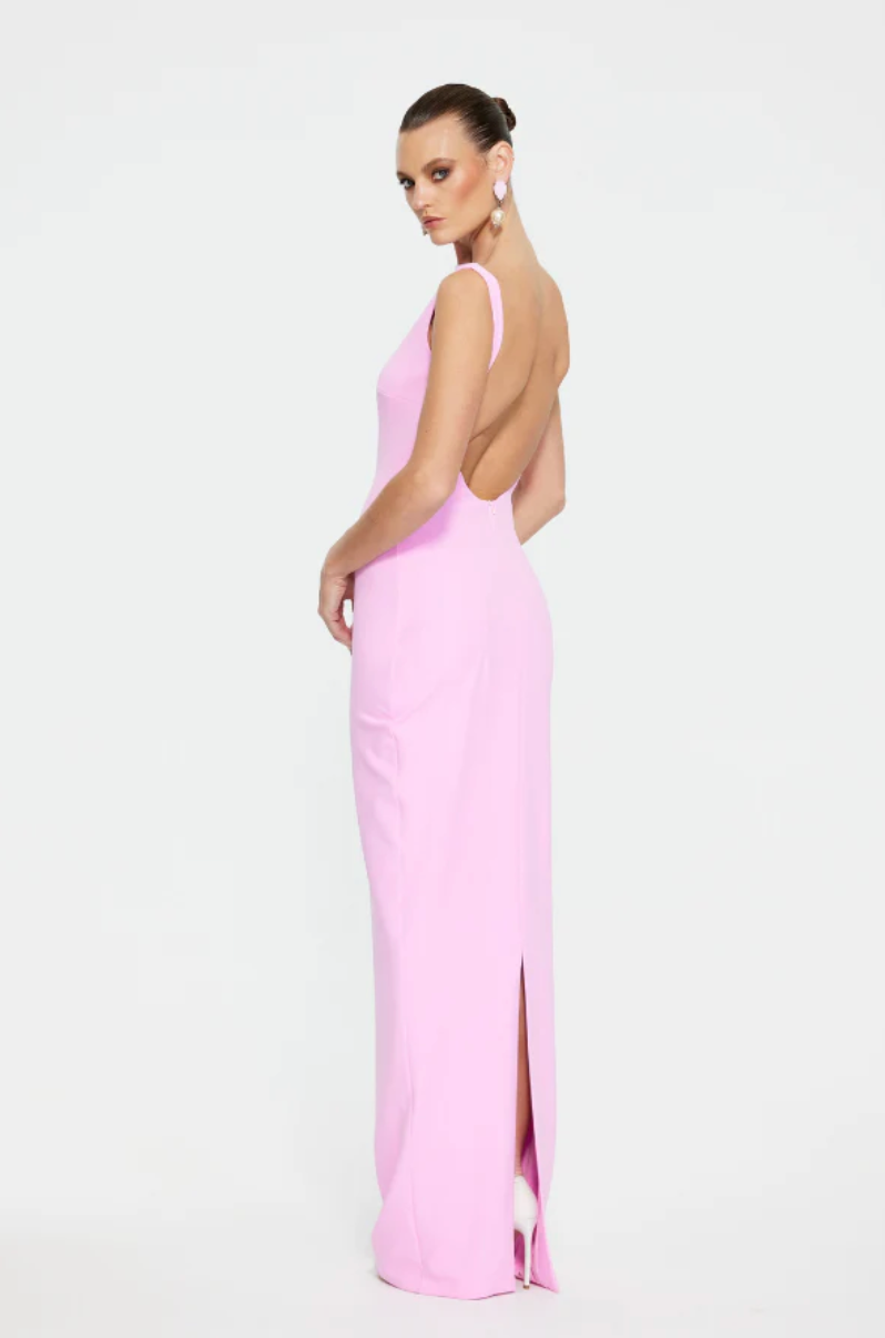 Verona gown taffy pink