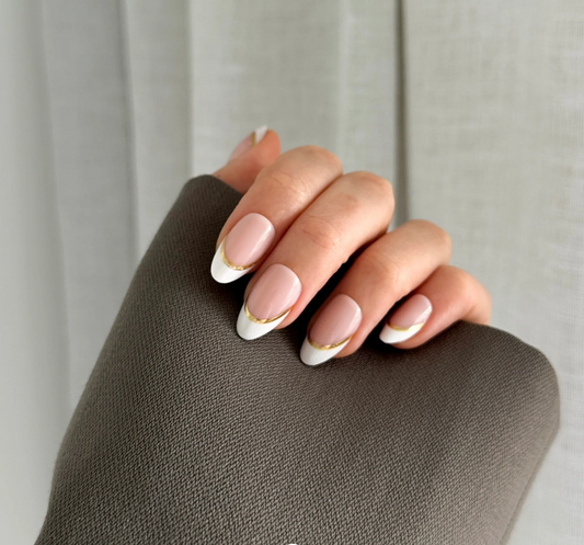Goldie white tip (gel)