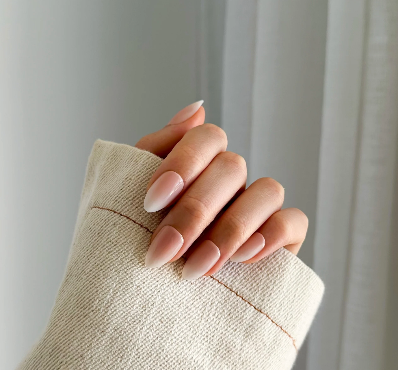Ombre almond (gel)