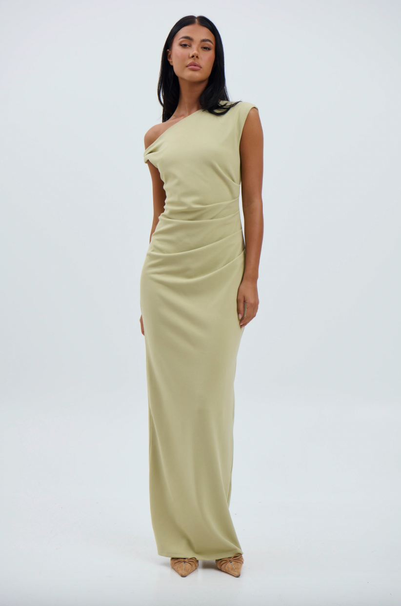 Mika maxi dress sage