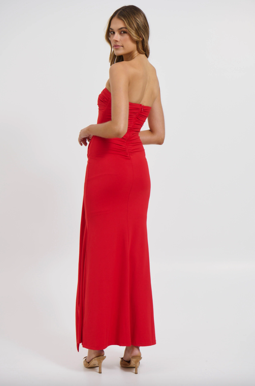 Kelly maxi dress cherry