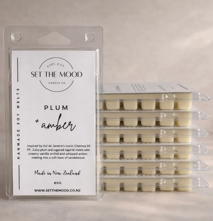 Plum & Amber Wax Melt (Sol de Janeiros Cheirosa 59 dupe)