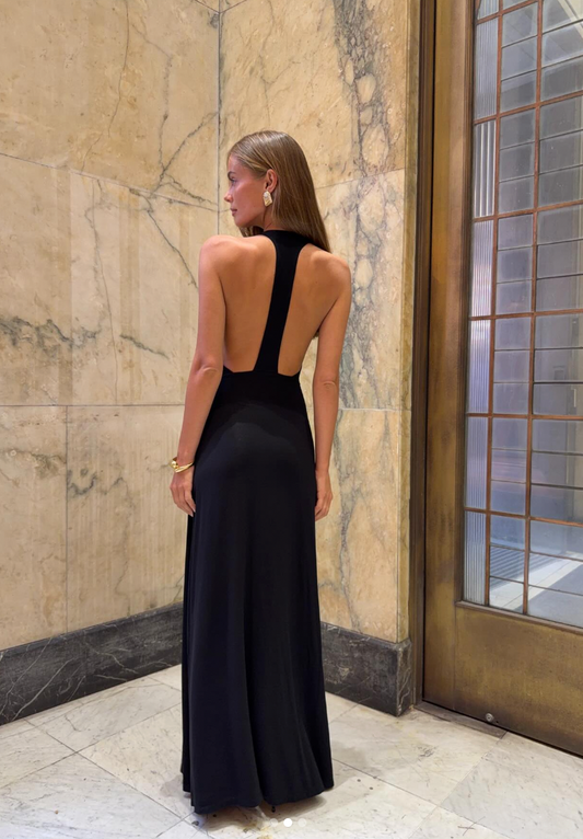 Jasmine maxi dress black