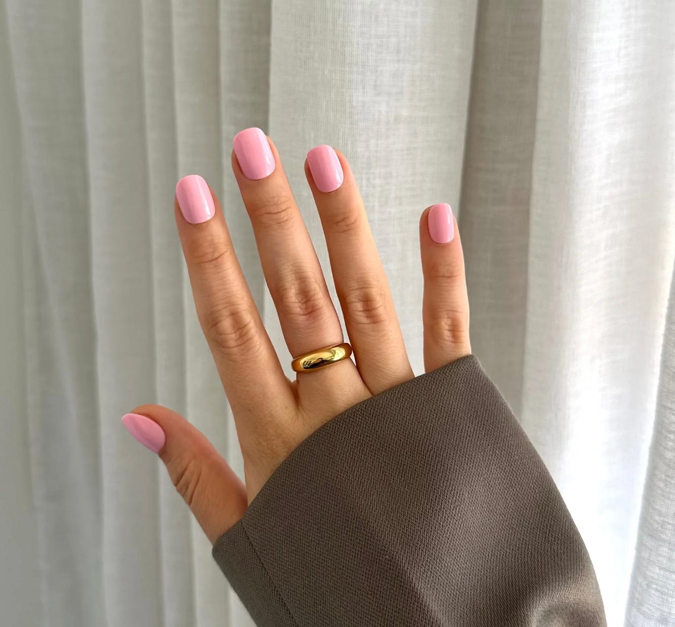 Pink extra-short (gel)