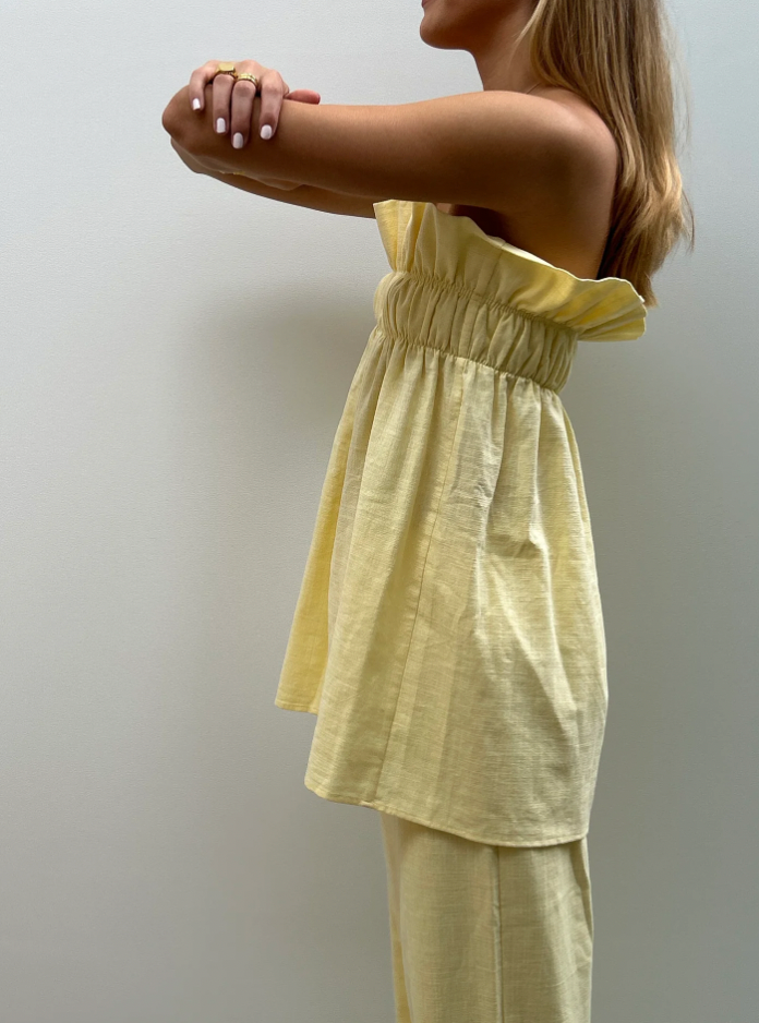 Greta set butter yellow