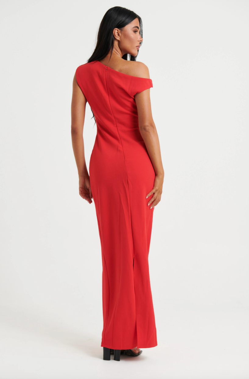 Mika maxi dress cherry