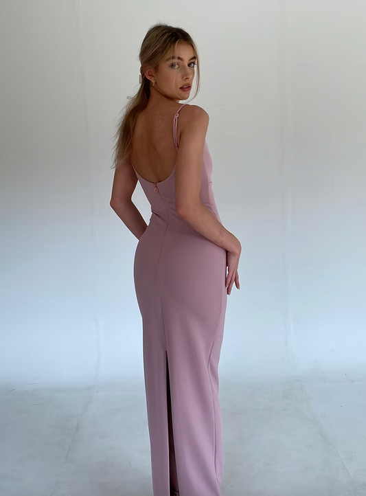 Bailey gown in antique rose