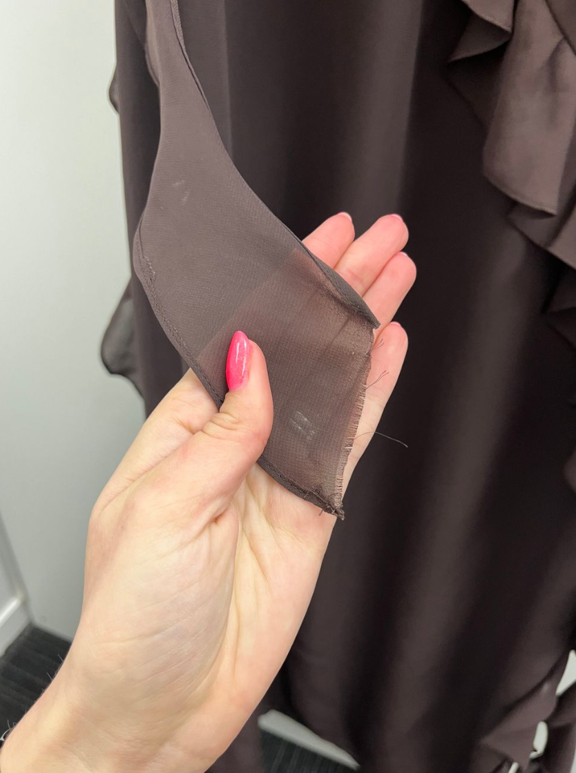 SALE - Ariela maxi dress espresso (M)