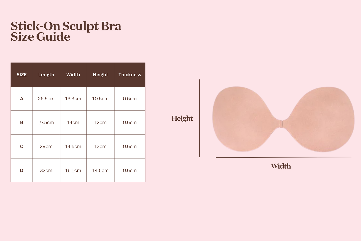 Sculpt Stick-On Bra
