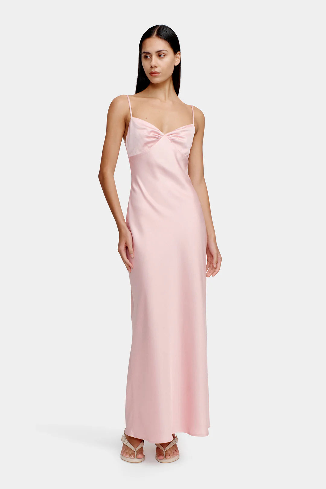 Winslow midi dress dusty pink