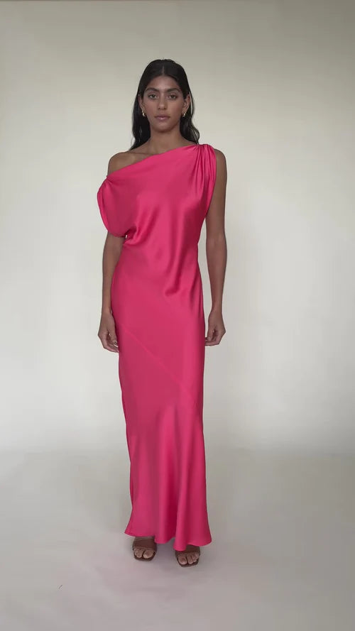 Tilt dress Raspberry