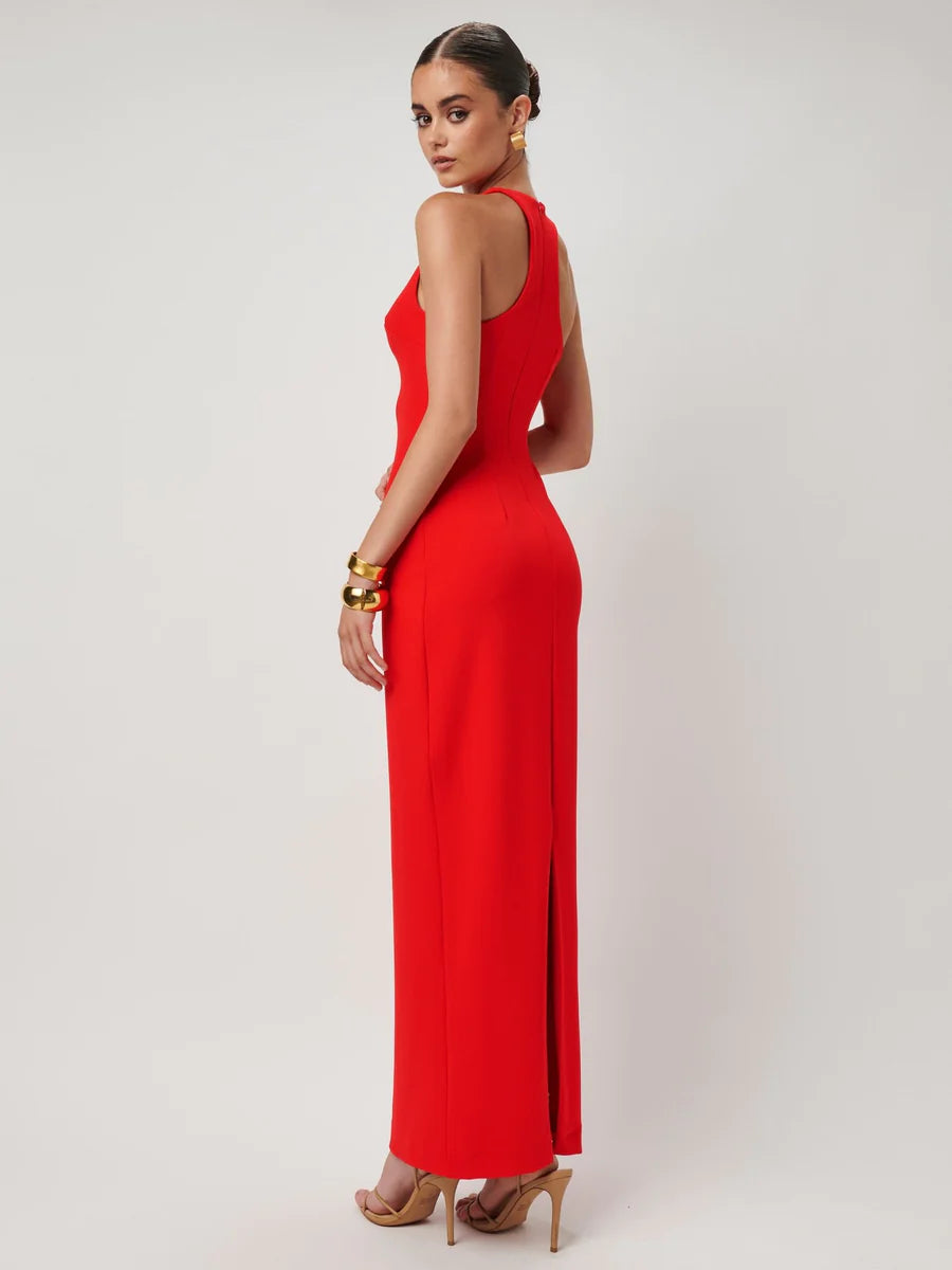 Eiza gown red