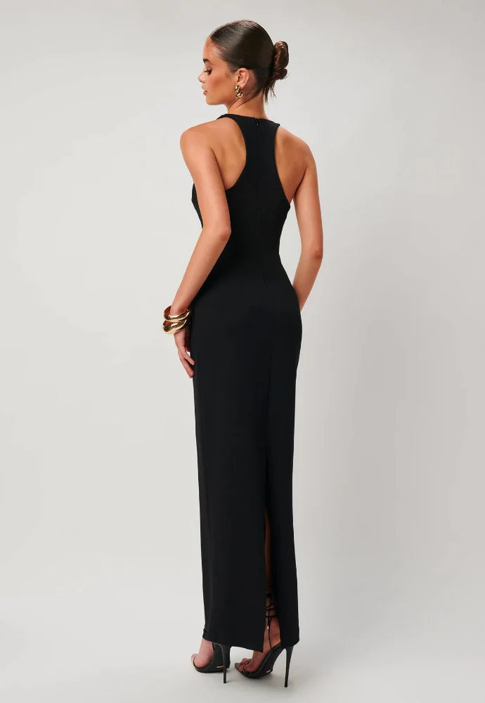 Eiza gown black