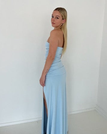 Remi dress ice blue