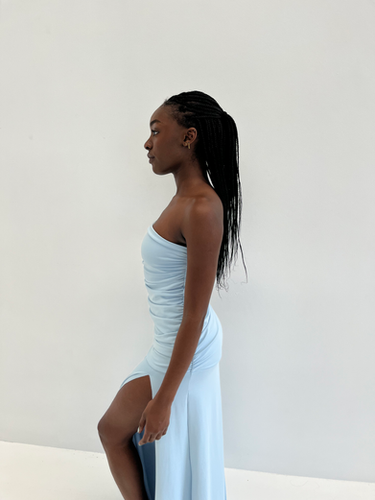 Remi dress ice blue